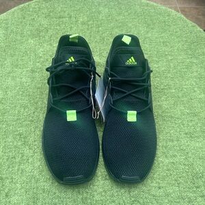 COPY - Black and Neon Size 8.5  Men’s Adidas running shoes